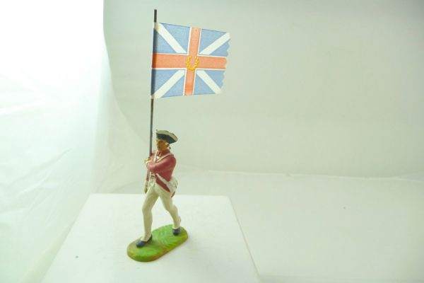 Preiser 7 cm Brit. Grenadiers, standard bearer marching, No. 9156