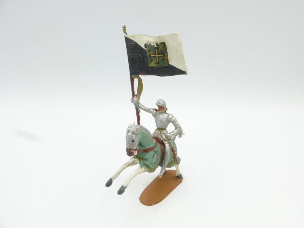 Merten 4 cm Knight riding with flag
