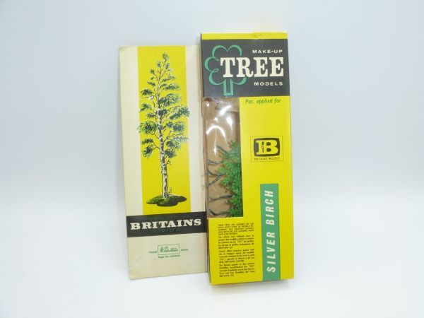 Britains Silver birch tree, No. 1806 - orig. packaging, unused