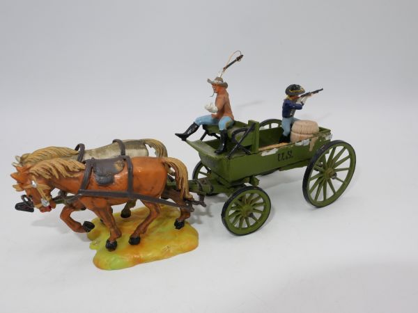 Carriage American Civil War - great modification, suitable for 4 cm series