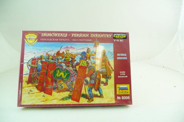 Zvezda 1:72 Immortals; Persian Infantry, No. 8006 - orig. packaging, shrink-wrapped
