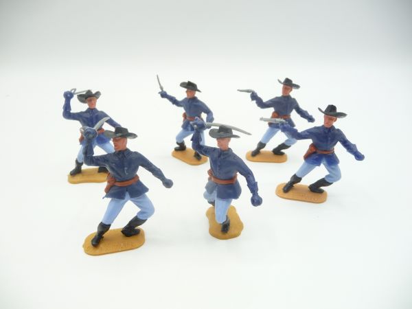 Timpo Toys 6 Union Army officers