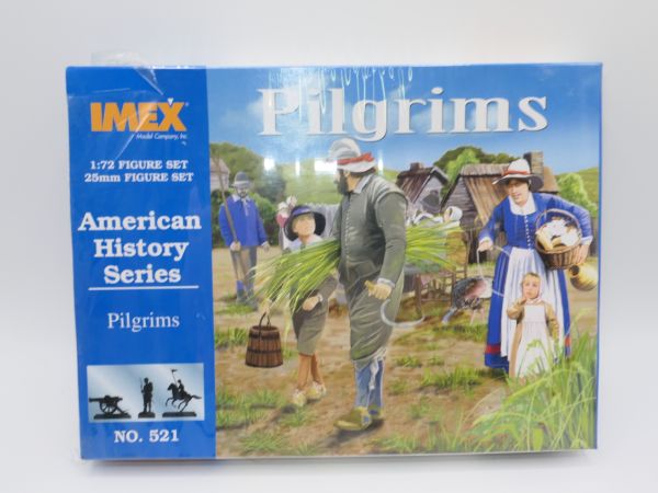IMEX 1:72 Pilgrims, No. 521 - orig. packaging, shrink-wrapped