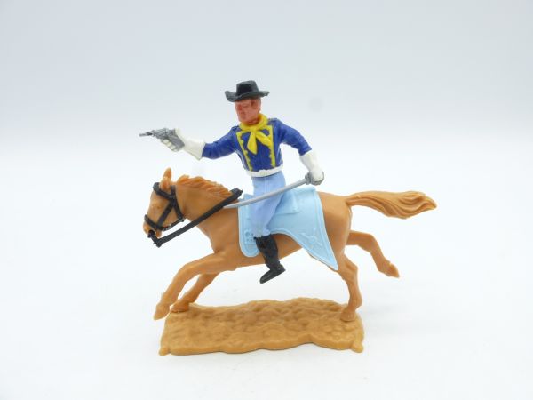 Timpo Toys Nordstaatler 4. Version, Offizier zu Pferd mit Säbel