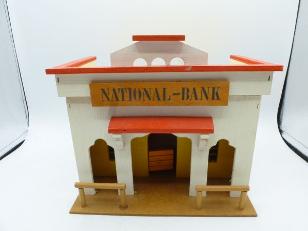 Elastolin Mexikanerhaus: National Bank - sehr guter Zustand