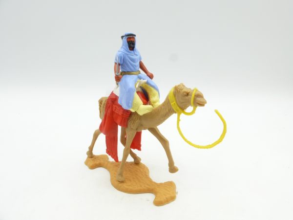 Timpo Toys Camel rider light blue, yellow inner trousers