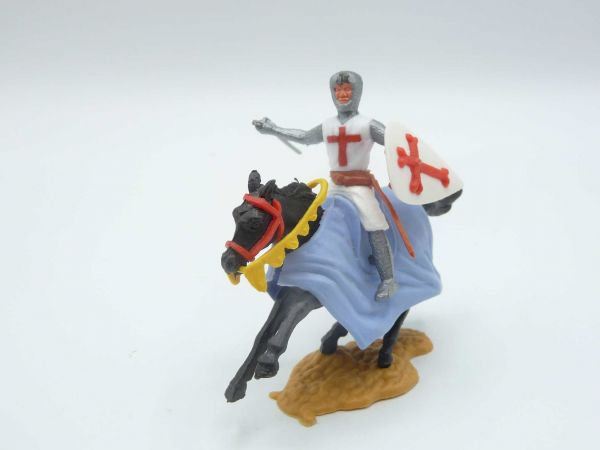 Timpo Toys Crusader 2nd version riding with sword