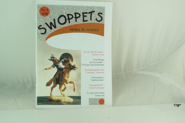Timpo Toys Swoppets "News & Stories", Nr. 3 aus 1/98, 1. Auflage (220 Stck.)