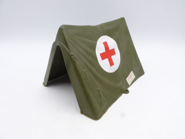 Timpo Toys Medical tent, green - with sticker + original price tag