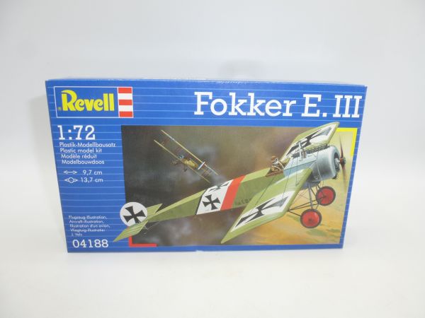 Revell 1:72 Fokker F III, No. 04188 - orig. packaging, on cast