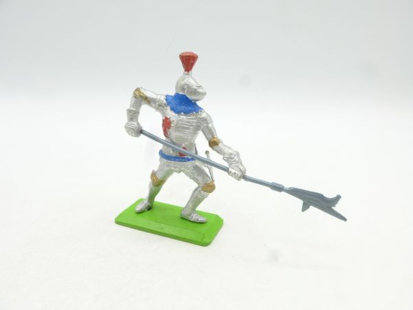 Britains Deetail Knight advancing with lance, 2 pieces