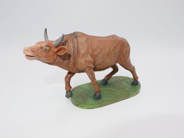 Great ox (presumably resin, marked K & K), total height 8 cm