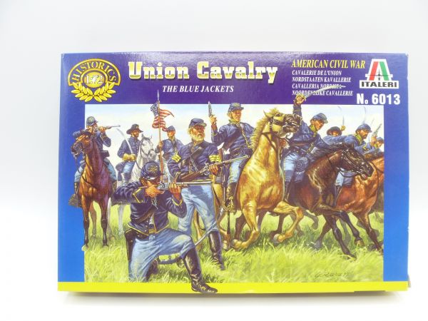 Italeri 1:72 Union Cavalry, No. 6013 - orig. packaging, on cast