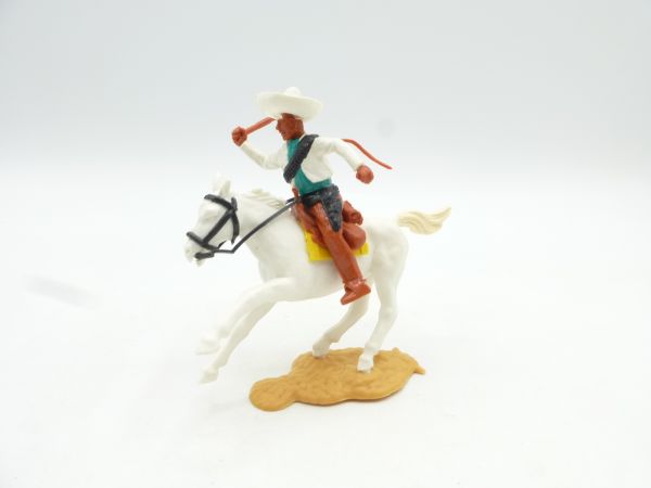 Timpo Toys Mexican riding, white/green with whip