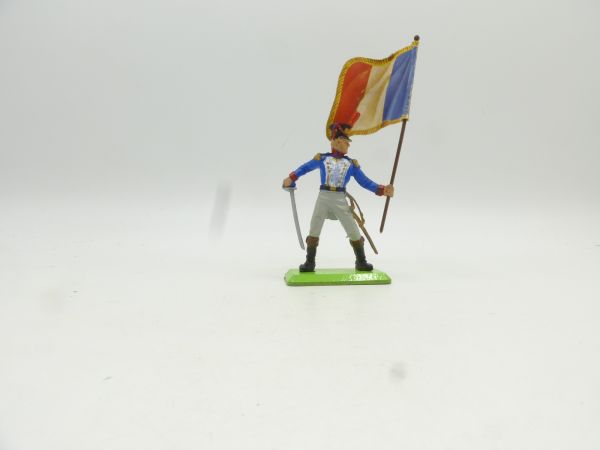 Britains Deetail Waterloo, Frenchman with sabre + flag