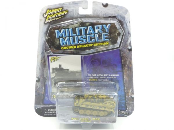 Johnny Lightning Military Muscle 1:100 WW II Tiger I Tank - orig. packaging