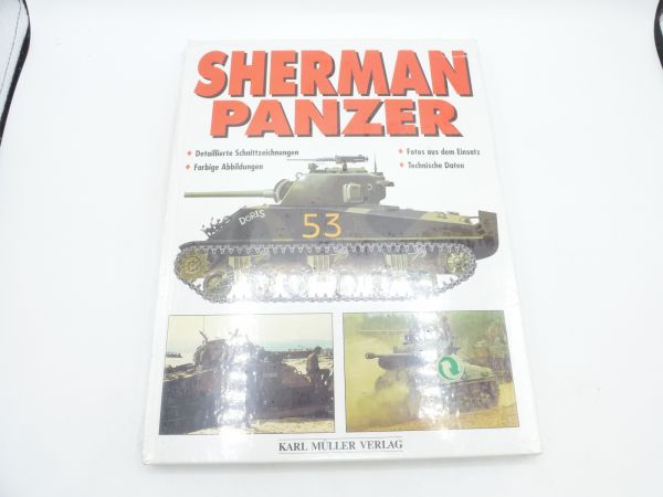 Sherman Panzer, Karl Müller Verlag - eingeschweißt