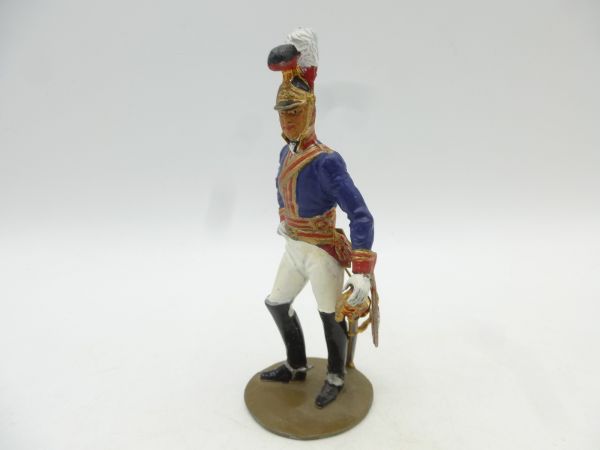 Tradition Waterloo: Offizier mit Säbel (90 mm) - tolle Figur