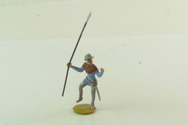 Merten Knight with sword, standing on one leg, No. 1219