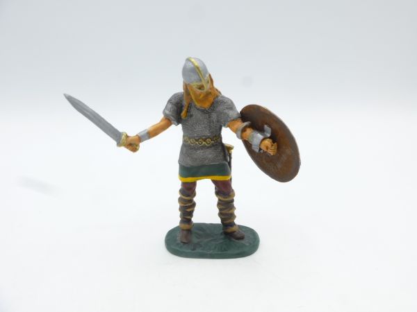 Modification 7 cm Viking with sword + shield (metal figure)