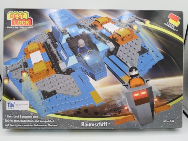 Best Lock Space ship made of bricks (compatible with Lego) - orig. packaging