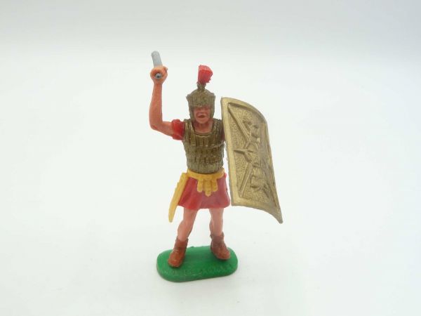 Timpo Toys Römer stehend rot, mit Kurzschwert