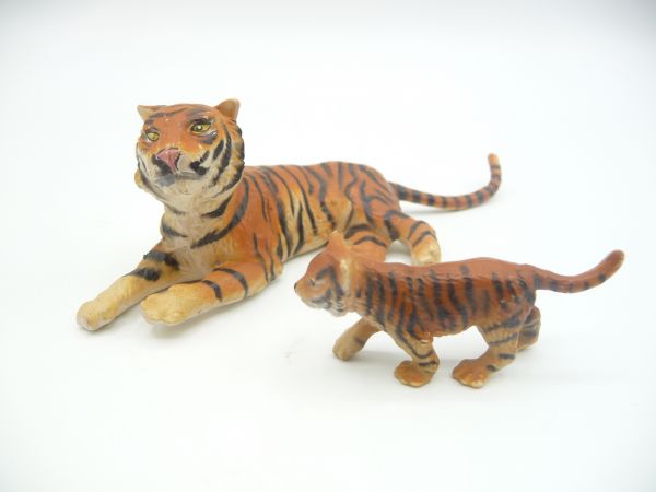 Elastolin Tiger mit Jungem