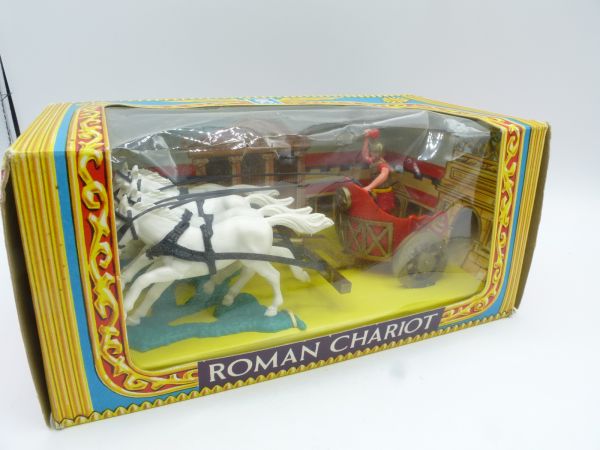 Timpo Toys Roman Quadriga (red), Ref. No. 1800 - orig. packaging, top condition