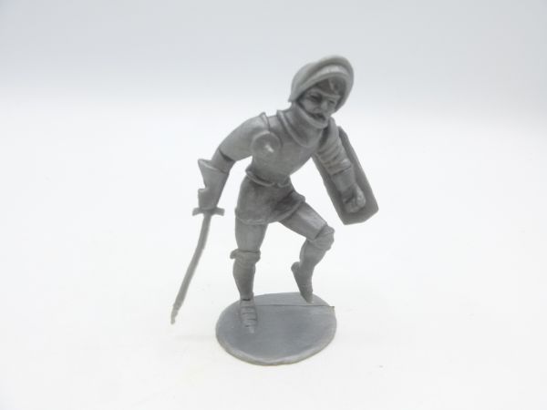 Domplast Manurba Knight standing with sword + shield - unpainted