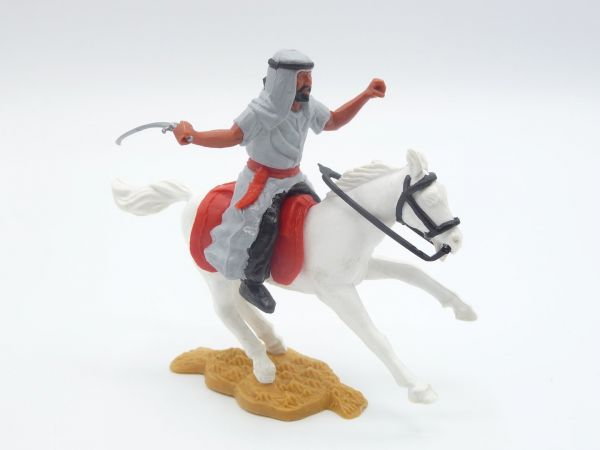 Timpo Toys Arab riding, grey with black inner pants