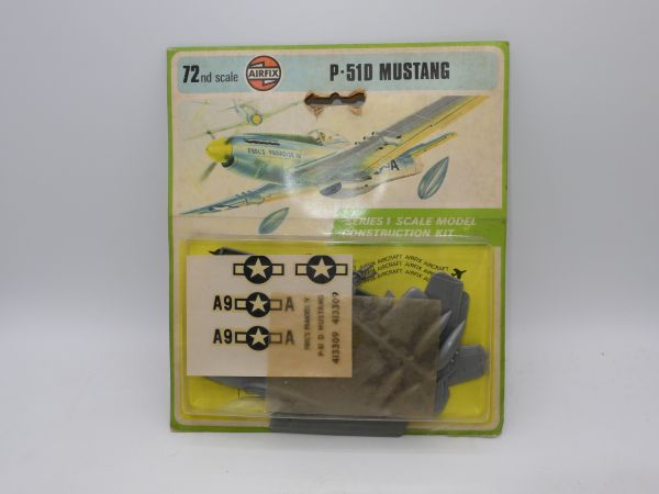 Airfix P-51 D Mustang - orig. packaging, box with traces of storage