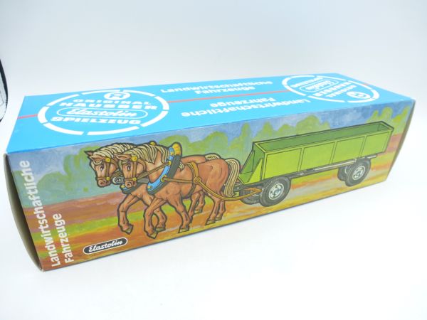 Elastolin Agricultural series: ladder truck, no. 4407 - orig. packaging
