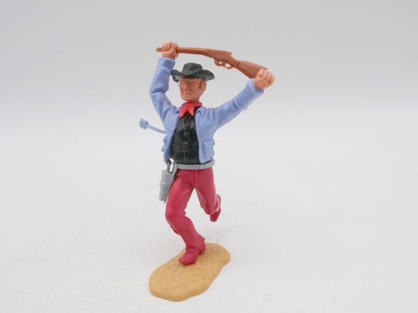 Timpo Toys Cowboy, hit by arrow