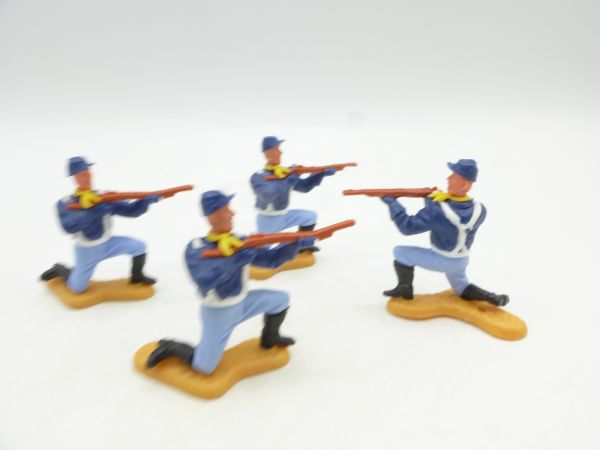 Timpo Toys 4 Northerners 2nd version kneeling shooting