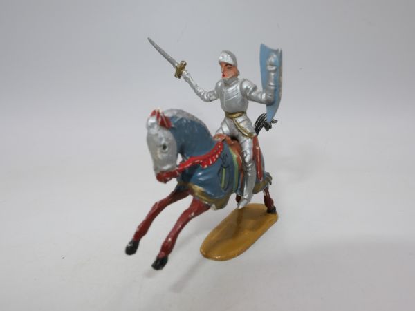 Merten 4 cm Ritter zu Pferd, mit Schwert angreifend