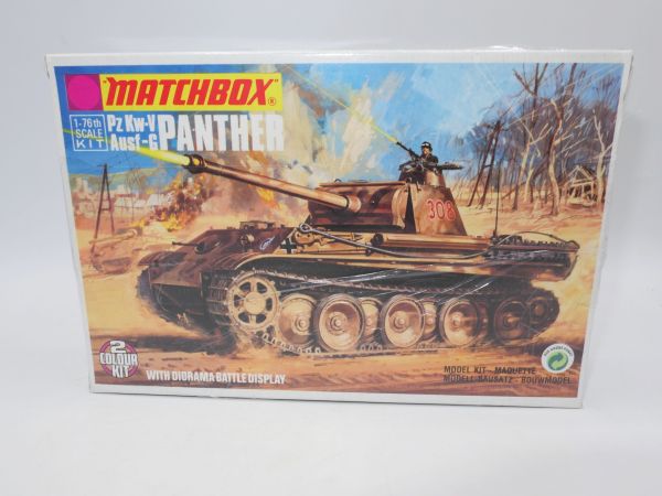 Matchbox PzKw Ausf. G Panther, Nr. 40073 - OVP, am Guss