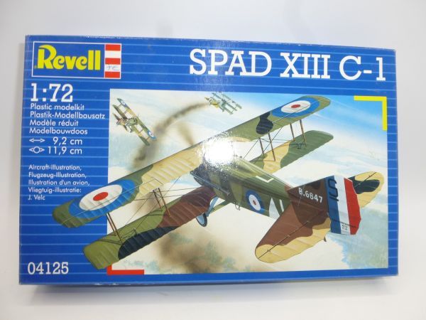 Revell 1:72 Spad XIII C-1, No. 04126 - orig. packaging, sealed box