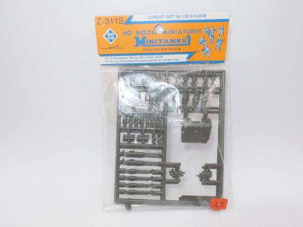 Roco Minitanks Accessory Set for US 5 tons Truck, No. Z-311S - orig. packaging