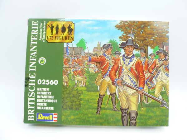 Revell 1:72 American War of Independence, British Infantry