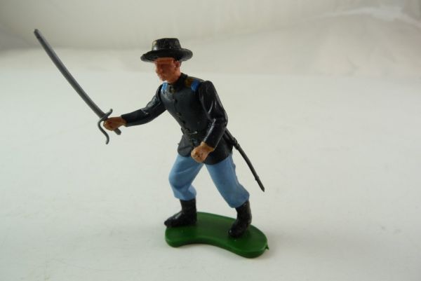 Britains Swoppets Union Army, officer with sabre