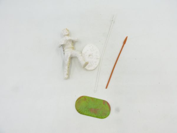 Blank 7 cm, with spear + shield