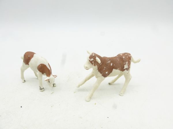 Britains 2 calves - early version (rare), slightly used