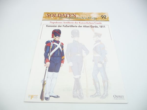 del Prado Booklet No. 92, Gunner of the Old Guard Foot Artillery