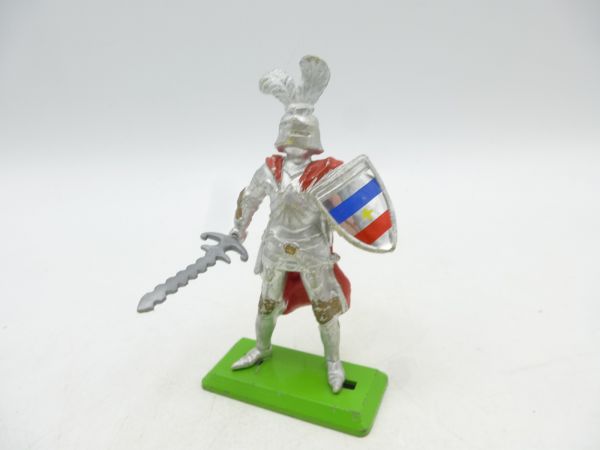 Britains Deetail Knight standing with sword - colour variant