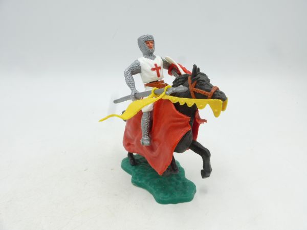 Timpo Toys Crusader 1st version riding with flag