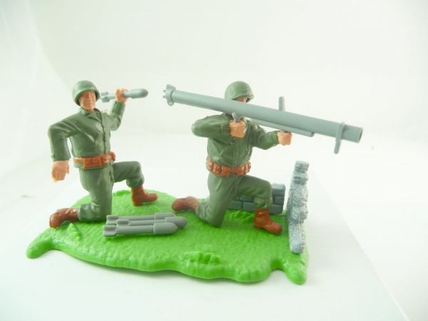 Timpo Toys Minidiorama Americans, bazooka
