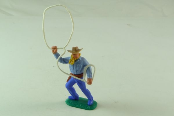 Timpo Toys Cowboy 2nd version with rare white lasso