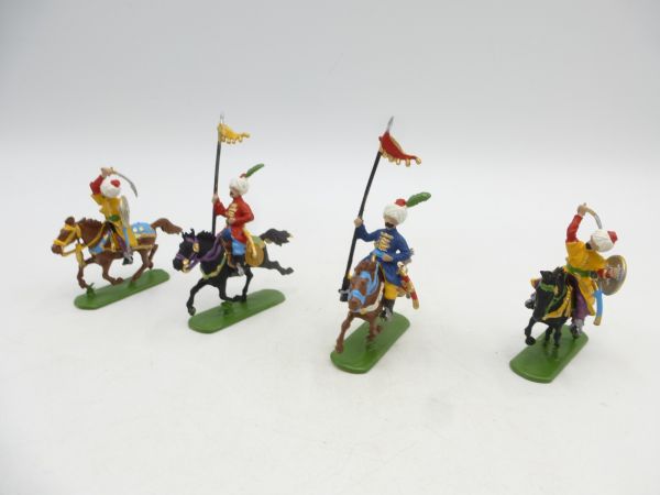 4 Turks riding, 1:72 - great painting