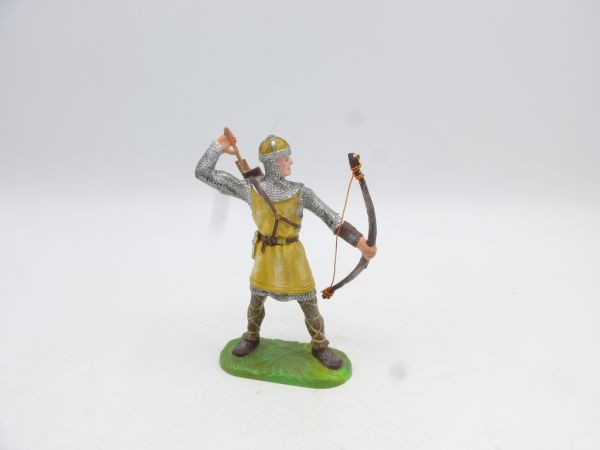 Elastolin 7 cm Archer taking arrow, No. 8642 - great colour