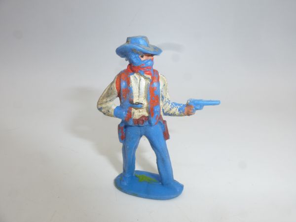 Timpo Toys Solid Cowboy mit 2 Pistolen - altersentsprechender Zustand